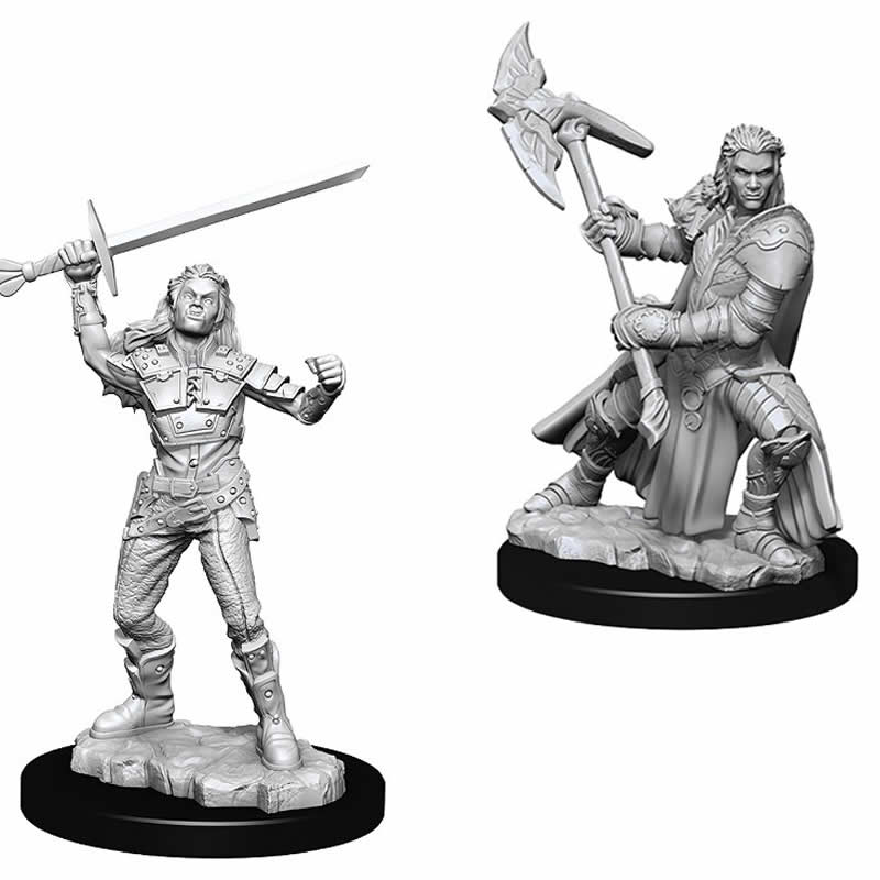 Wizkids Small: Half-Orc Fighter 73542