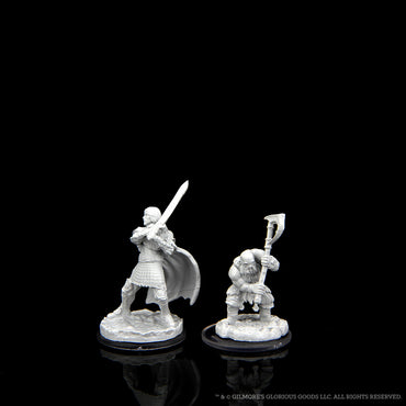 Wizkids Small: Westruun Militia Swordsman & Kraghammer Axeman 90471