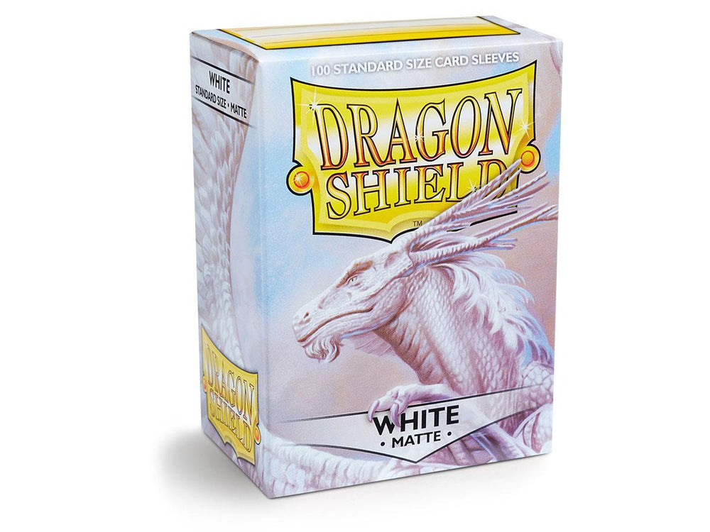 Dragon Shield Matte Sleeve - White ‘Bounteous’ 100ct AT-11005