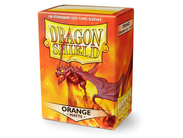 Dragon Shield Matte Sleeve - Orange ‘Usaqin 100ct AT-11013