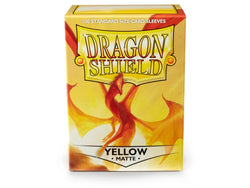 Dragon Shield Matte Sleeve - Yellow ‘Elichaphaz’ 100ct AT-11014
