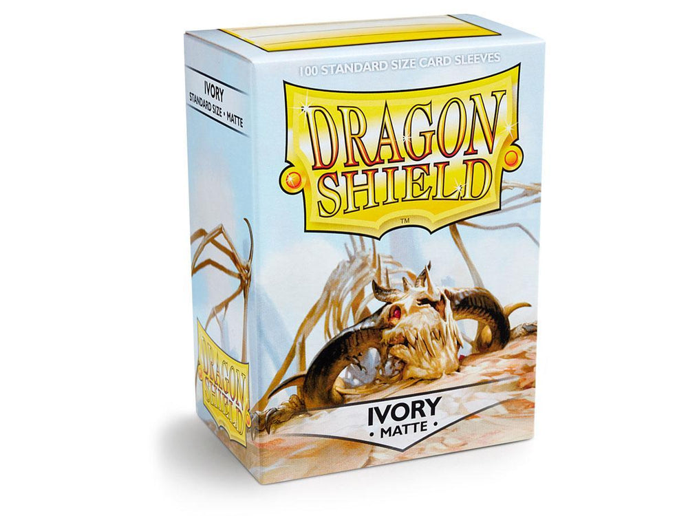 Dragon Shield Matte Sleeve - Ivory ‘Ogier’ 100ct AT-11017
