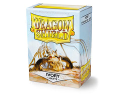 Dragon Shield Matte Sleeve - Ivory ‘Ogier’ 100ct AT-11017