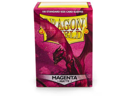 Dragon Shield Matte Sleeve - Magenta ‘Fuchsin’ 100ct AT-11026