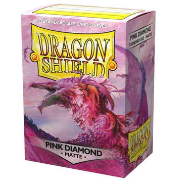 Dragon Shield Matte Sleeve - Pink Diamond 100ct AT-11039