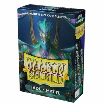Dragon Shield Matte Sleeve - Jade "Dynastes" 60ct Yu-Gi-Oh Size AT-11104