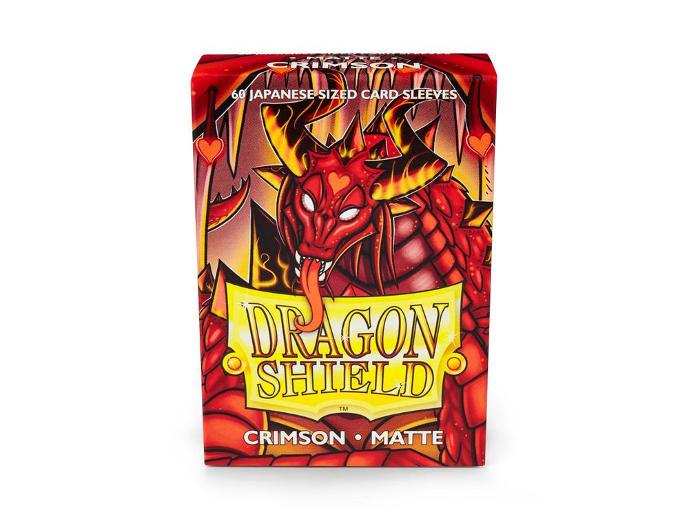 Dragon Shield Matte Sleeve - Crimson ‘Elohaen’ 60ct Yu-Gi-Oh Size AT-11121