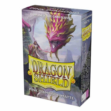 Dragon Shield Matte Sleeve - Pink Diamond "Cornelia" 60ct AT-11139