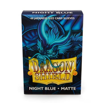 Dragon Shield Matte Sleeve - Night Blue 'Delphion' 60ct Yu-Gi-Oh Size AT-11142