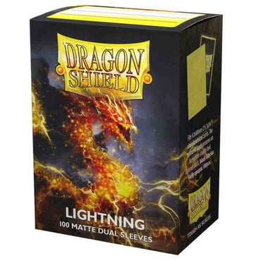 Dragon Shield Dual Matte Sleeve - Lightning 100ct AT-15047