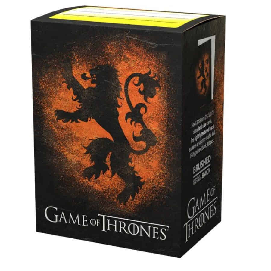 Dragon Shield Brushed Art Sleeve - GoT House Lannister AT-16030