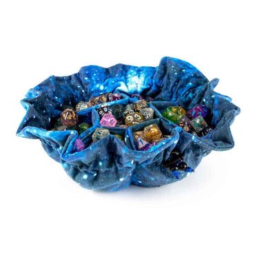 Galaxy Dice Bag (with Compartments)