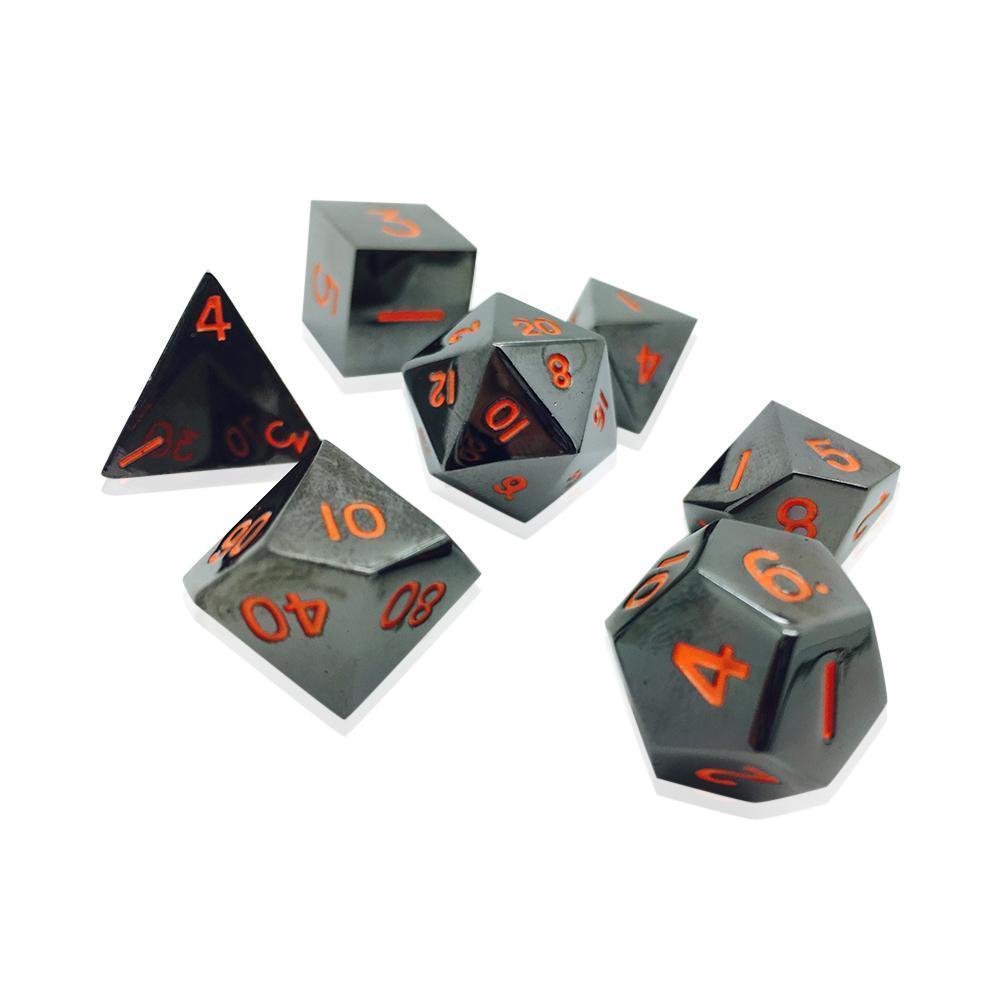 Alloy Metal RPG Set: Black Lava
