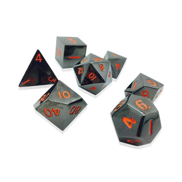 Alloy Metal RPG Set: Black Lava