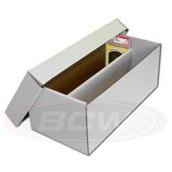 Graded Card Box - Two-Row Cardboard Box