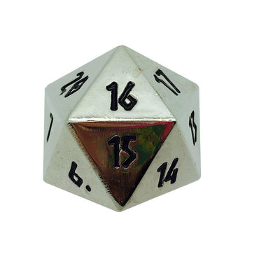 Countdown Dice - Chainmail Silver