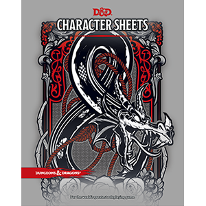 D&D (5E) Accessories: Character Sheets (Dungeons & Dragons)