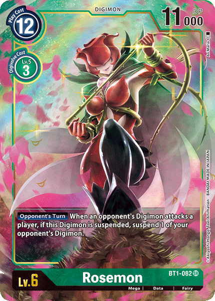 Rosemon [BT1-082] (Alternate Art) [Release Special Booster Ver.1.0]