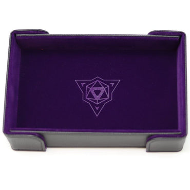 Die Hard Magnetic Rectangle Tray with Purple Velvet