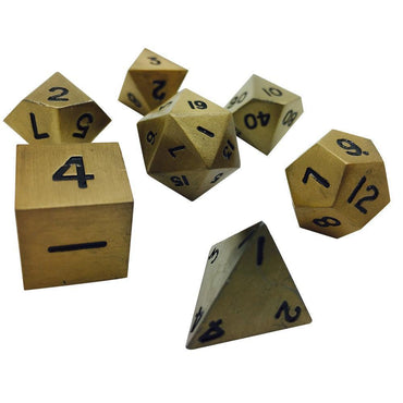 Alloy Metal RPG Set: Dragon's Gold