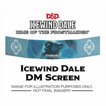 D&D (5E) DM Screen: Icewind Dale Rime of the Frostmaiden (Dungeons & Dragons)