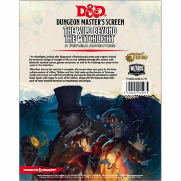 D&D (5E) DM Screen:  Wild Beyond the Witchlight (Dungeons & Dragons)