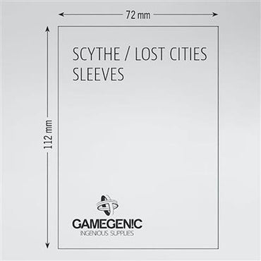 Gamegenic: 72x112mm - Matte Sleeves Scythe/Lost City