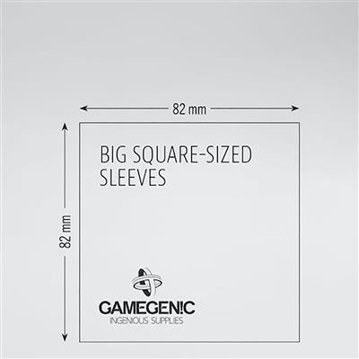 Gamegenic: 82x82mm - Prime Sleeves Big Square