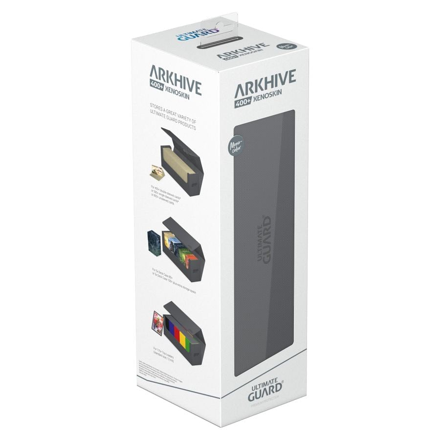 Deck Box: Arkhive 400+ Standard Size Grey