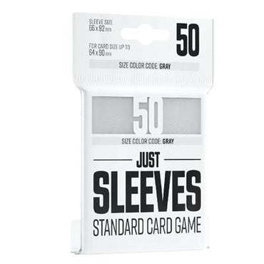 Gamegenic: Just Sleeves - Standard Card Game White