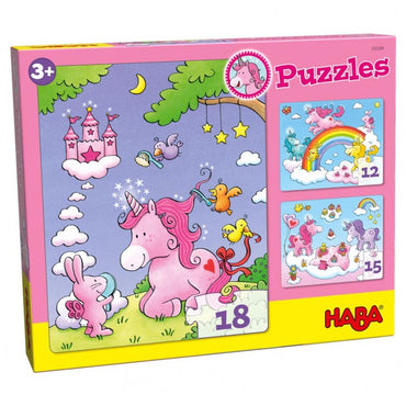 Puzzle: Unicorn Glitterluck Multipack