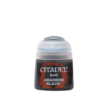 Citadel Base Paint - Abaddon Black 21-25