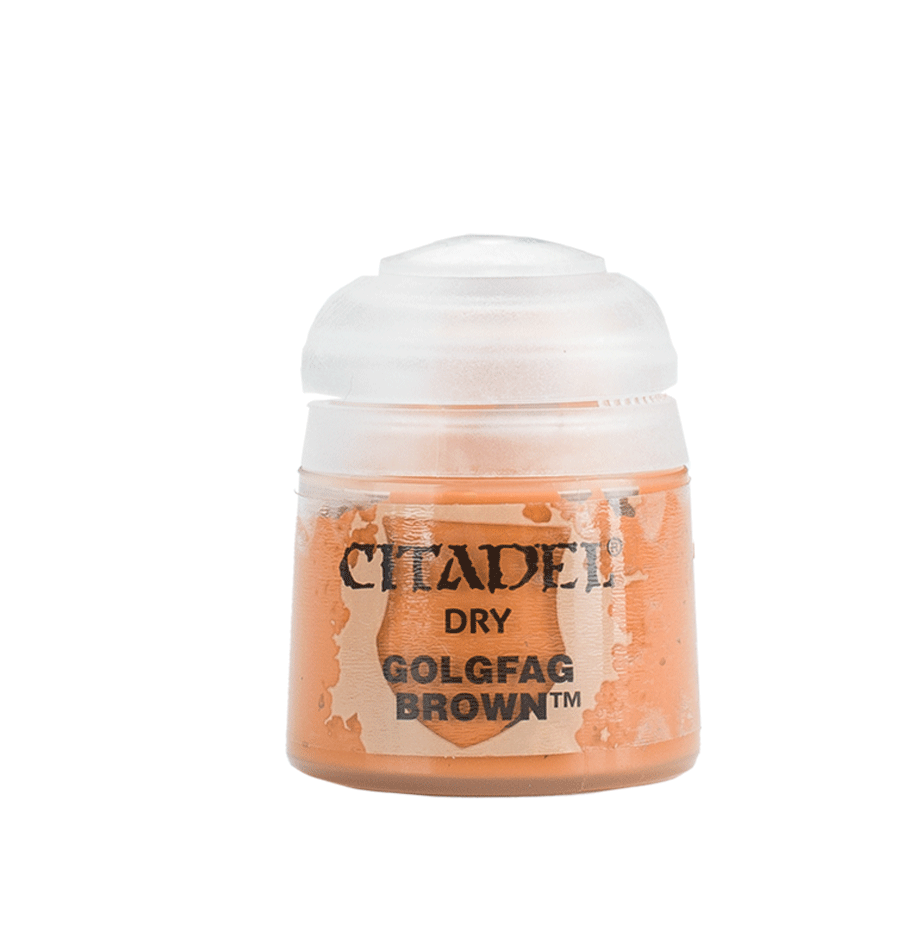 Citadel Dry Paint - Golgfag Brown 23-26