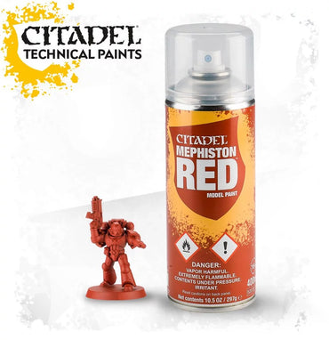 Citadel Spray Paint - Mephiston Red 62-15
