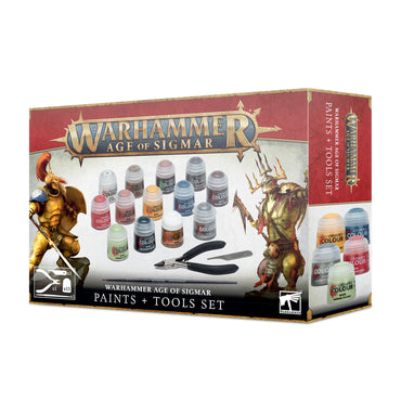 Warhammer Age of Sigmar: Paint + Tools Set 80-17