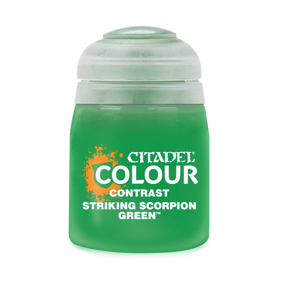 Citadel Contrast Paint - Striking Scorpion Green 29-51