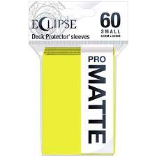 Eclipse - Matte Lemon Yellow  - Yu-Gi-Oh Size (UP-15644)