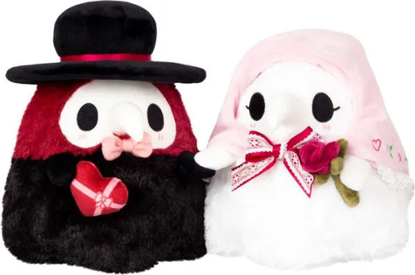 Mini Squishable Valentine's Day Plague Doctor & Nurse Set