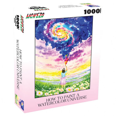 Puzzle: Paint Watercolor Universe (1000 Piece)