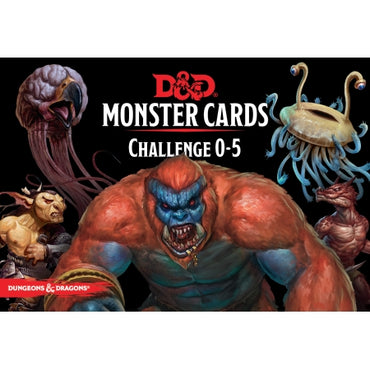 Dungeons & Dragons: Monster Cards - Challenge 0-5