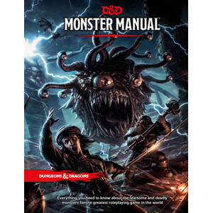D&D (5E) Book: Monster Manual 5E (Dungeons & Dragons)