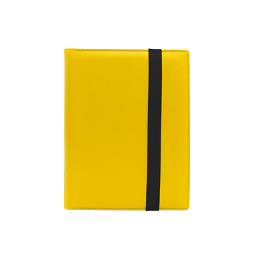 9 Pocket Dex Noir - Yellow