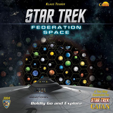 Catan: Star Trek:  Federation Space Map Set