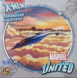 Marvel United: X-men Cardboard Locations