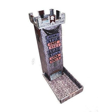 Castle Keep Dice Tower Combo (Turn Tracker/Dice Tower)
