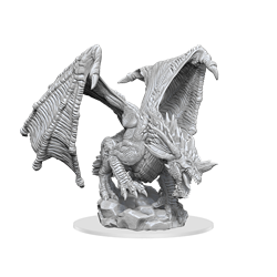 Large Wizkids - Dragon, Young Blue 90322