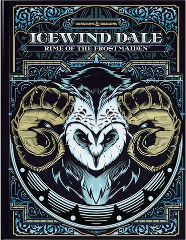 D&D (5E) ALTERNATE ART Book: Icewind Dale: Rime of the Frostmaiden (Dungeons & Dragons)