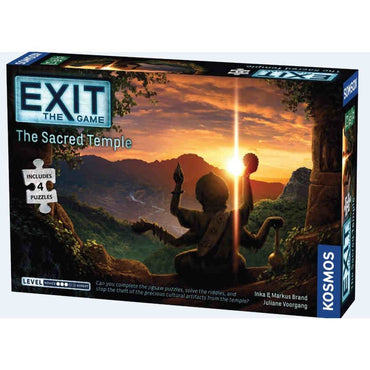 Exit The Game - The Sacred Temple (w/ puzzle)