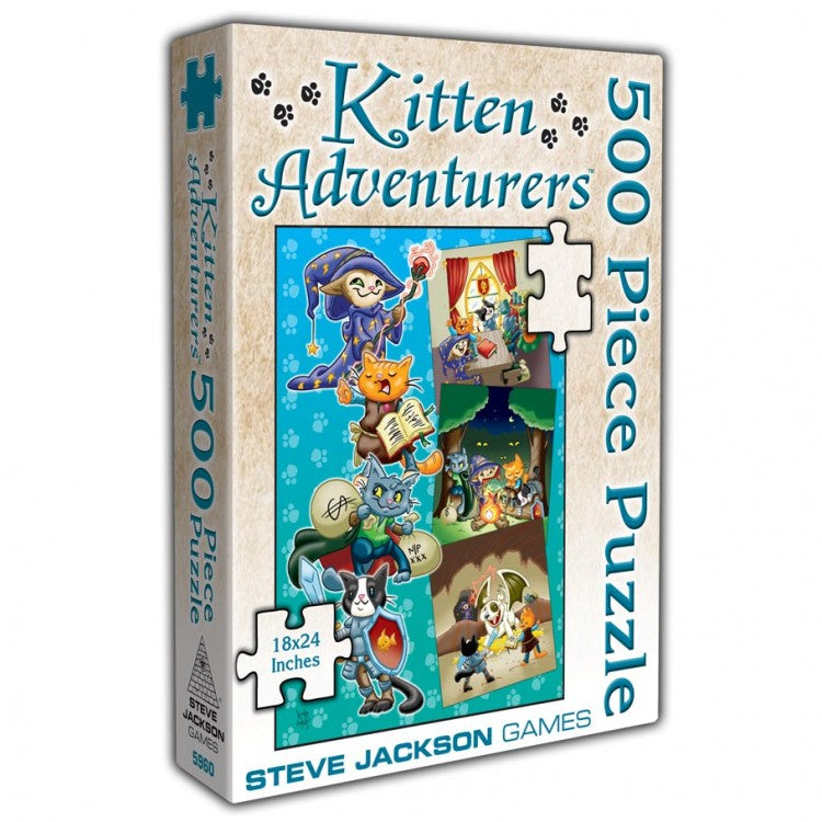 Puzzle: Kitten Adventures (500 Piece)