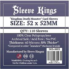 52x52mm Sleeve Kings: "Kingdom Death Monster"